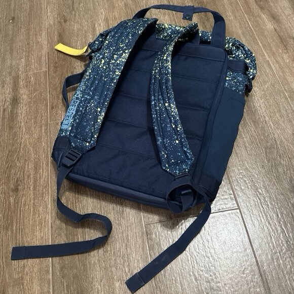 Under Armour Project Rock Gym Duffle Backpack Blue camouflage print - Picture 10 of 10